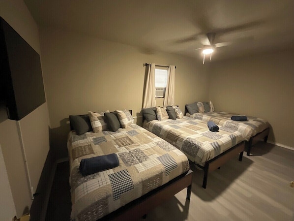 4 habitaciones, wifi y ropa de cama 