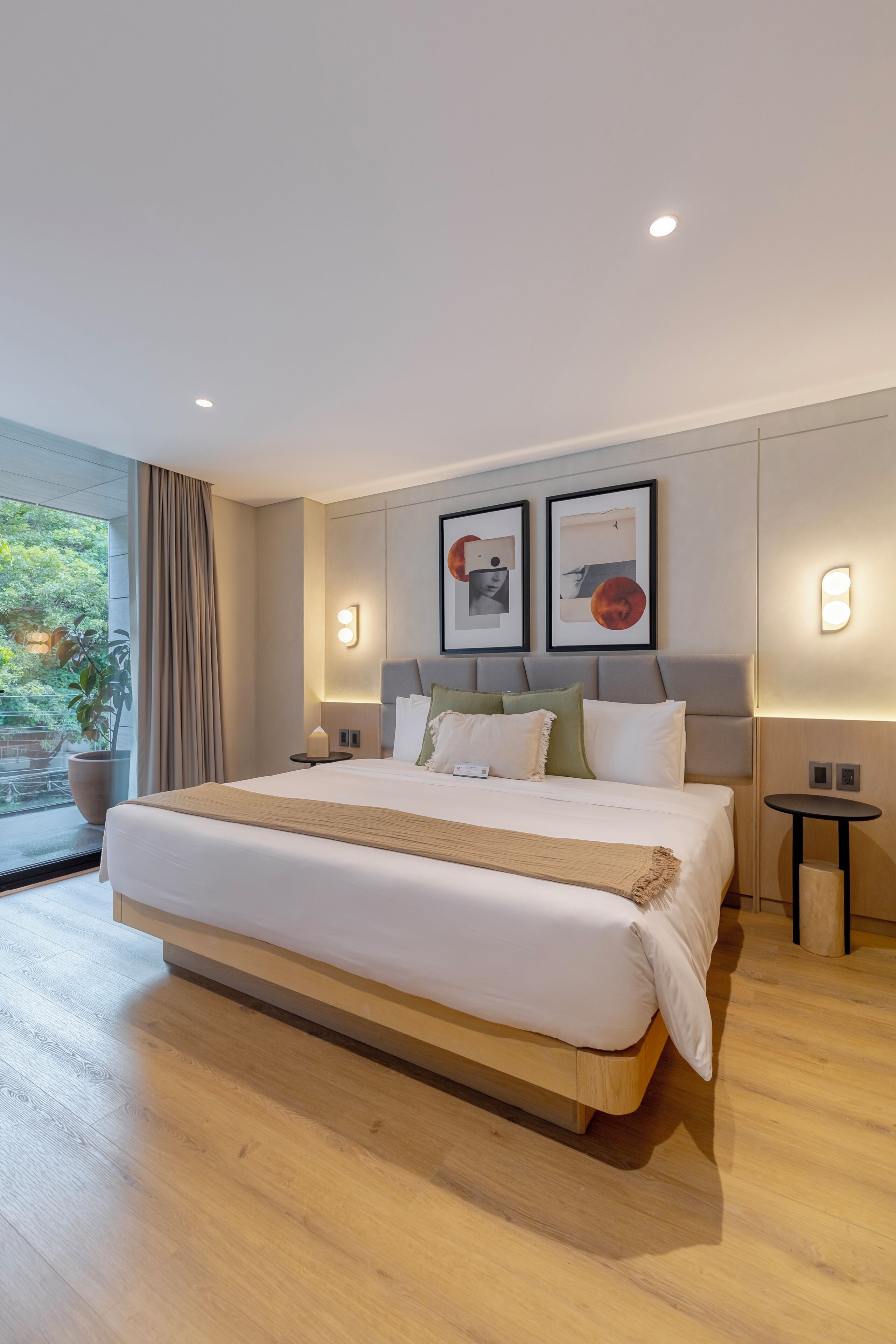 Superior Apartment, Balcony, City View | In-room safe, laptop workspace, blackout curtains, iron/ironing board