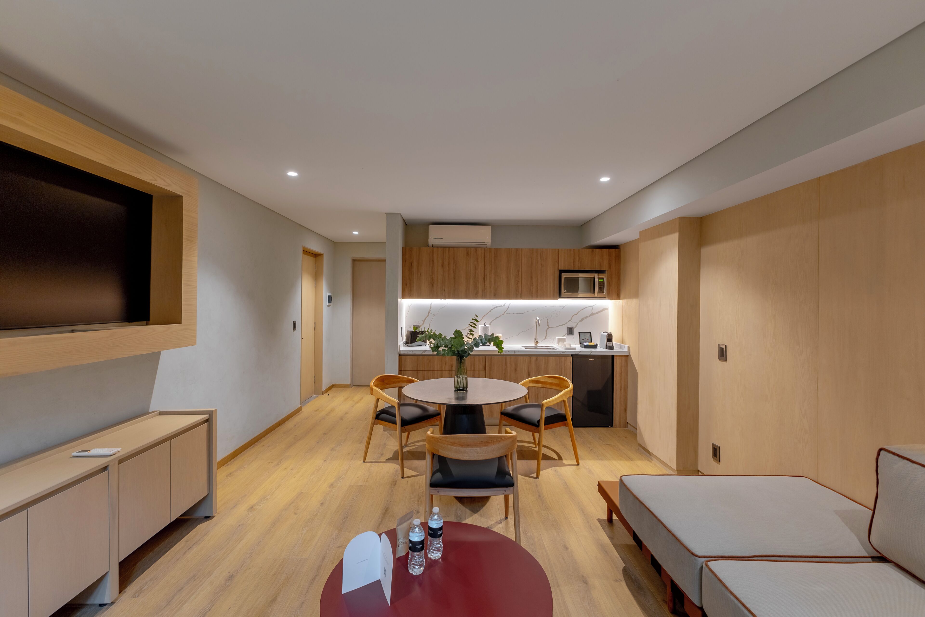 Premium Apartment, Patio | Living area