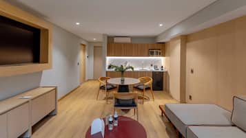 Premium Apartment, Patio | Living area