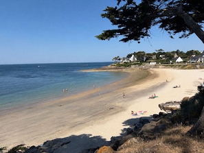 Una spiaggia nelle vicinanze