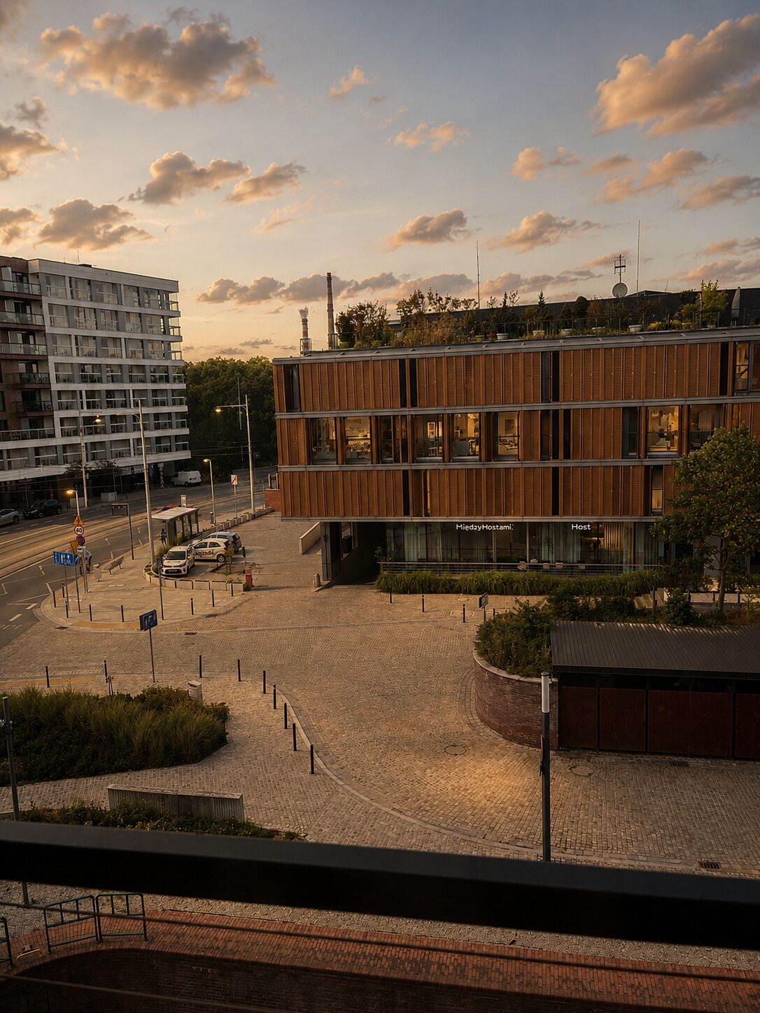 Deluxe appartement, uitzicht op de stad | Uitzicht vanuit de kamer