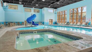Indoor pool, outdoor pool