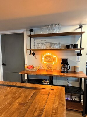 Dining - Unique Garage Themed Loft Studio Over Garage in Crum, WV 1 bedroom/ 1 bath (Crum)