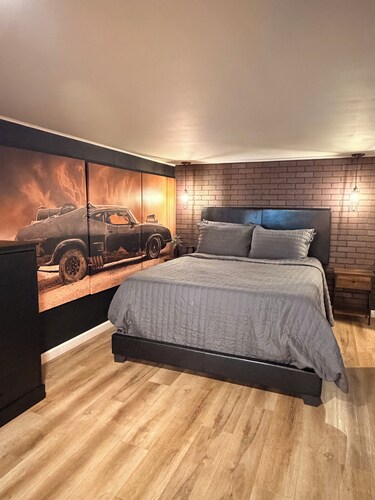 Unique Garage Themed Loft Studio Over Garage in Crum, WV 1 bedroom/ 1 bath
