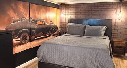 Unique Garage Themed Loft Studio Over Garage in Crum, WV 1 bedroom/ 1 bath