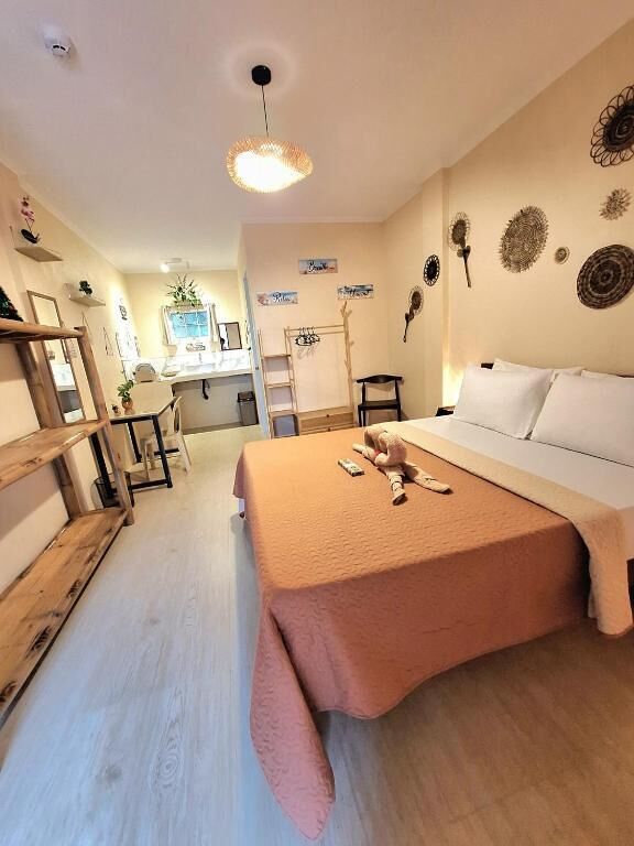 Chambres insonorisées, fer et planche à repasser, Wi-Fi gratuit