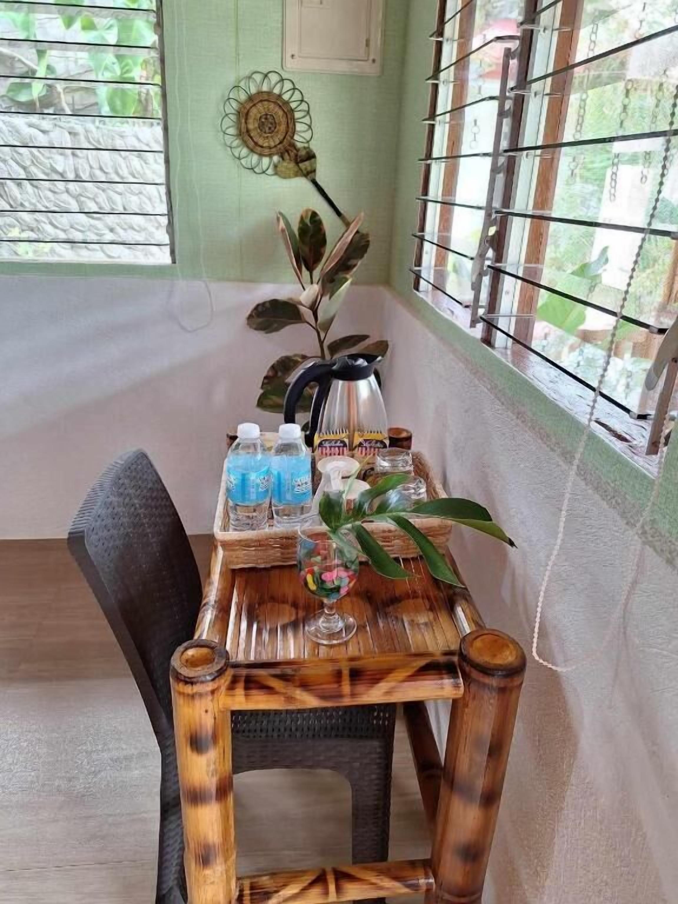 Chalet Deluxe, balcon, vue jardin | Restauration