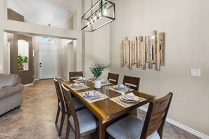 Dining - Zona Resort 4-Bedroom House with Private Pool in the Estrella Mountains (Goodyear)