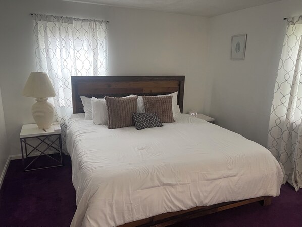 2 bedrooms, iron/ironing board, WiFi (free), bed sheets