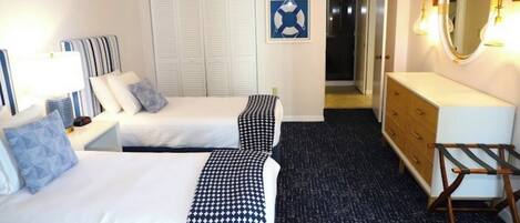 2 slaapkamers, een strijkplank/strijkijzer, wifi, beddengoed