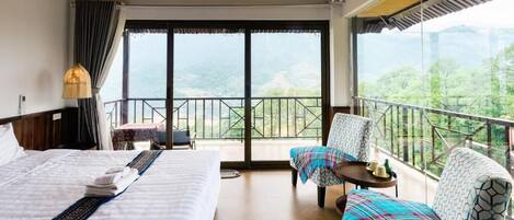 Double Room, Balcony, Mountain View