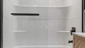 Hair dryer, towels