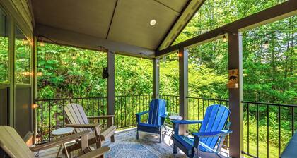 New! Dollywood, Views, Hot Tub, Fireplace, Easy Rd