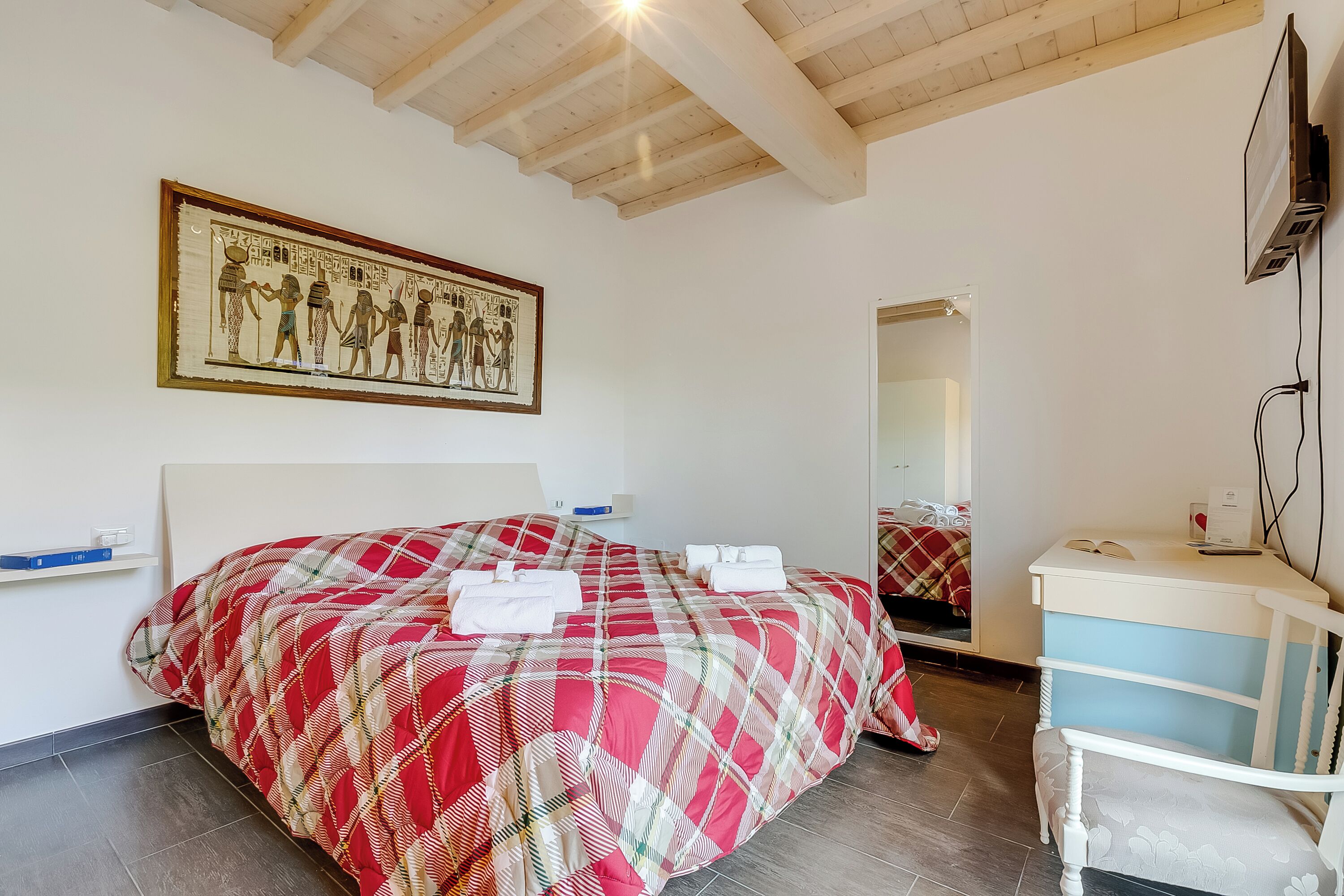 2 chambres, accès au Wi-Fi (inclus), literie fournie