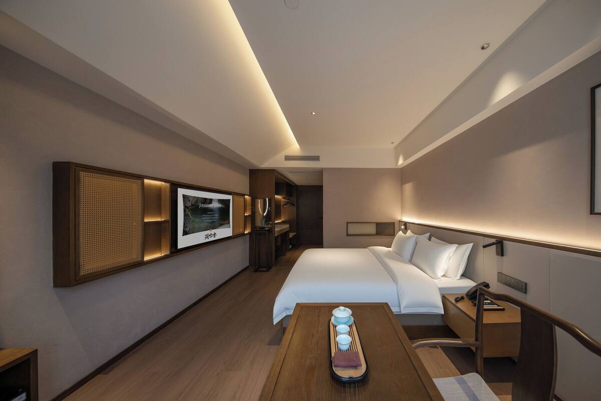 Superior Double Room, Courtyard View | Premium bedding, down comforters, memory foam beds, in-room safe