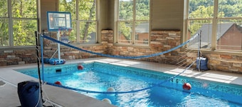 NEW! Private Indoor Pool! Hot Tub! Tall Timbers!