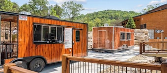 NEW! Private Indoor Pool! Hot Tub! Tall Timbers!