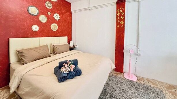 Nhà, 3 phòng ngủ, hút thuốc, ban công