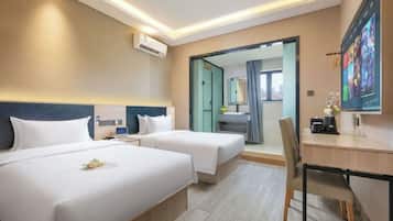Wifi gratis y ropa de cama