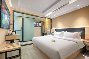 Wifi gratis y ropa de cama 
