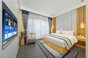 Comfort Single Room, Mountain View | Blackout curtains, soundproofing, iron/ironing board (on request) - bdgjgylzybgzd (Liuzhou)