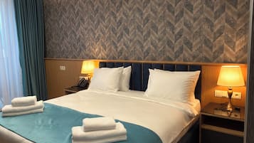 Family Suite, Balcony, Mountain View | In-room safe, desk, blackout curtains, soundproofing