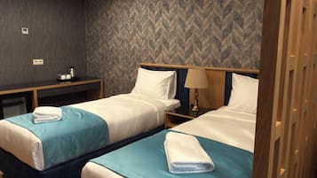 Quadruple Room, Balcony, Mountain View | In-room safe, desk, blackout curtains, soundproofing