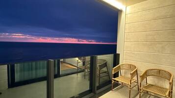 Quadruple Room, Balcony, Sea View | Terrace/patio