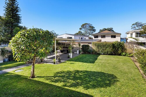 Modern Rhodes Family Home with BBQ, Balcony & Two Living Areas