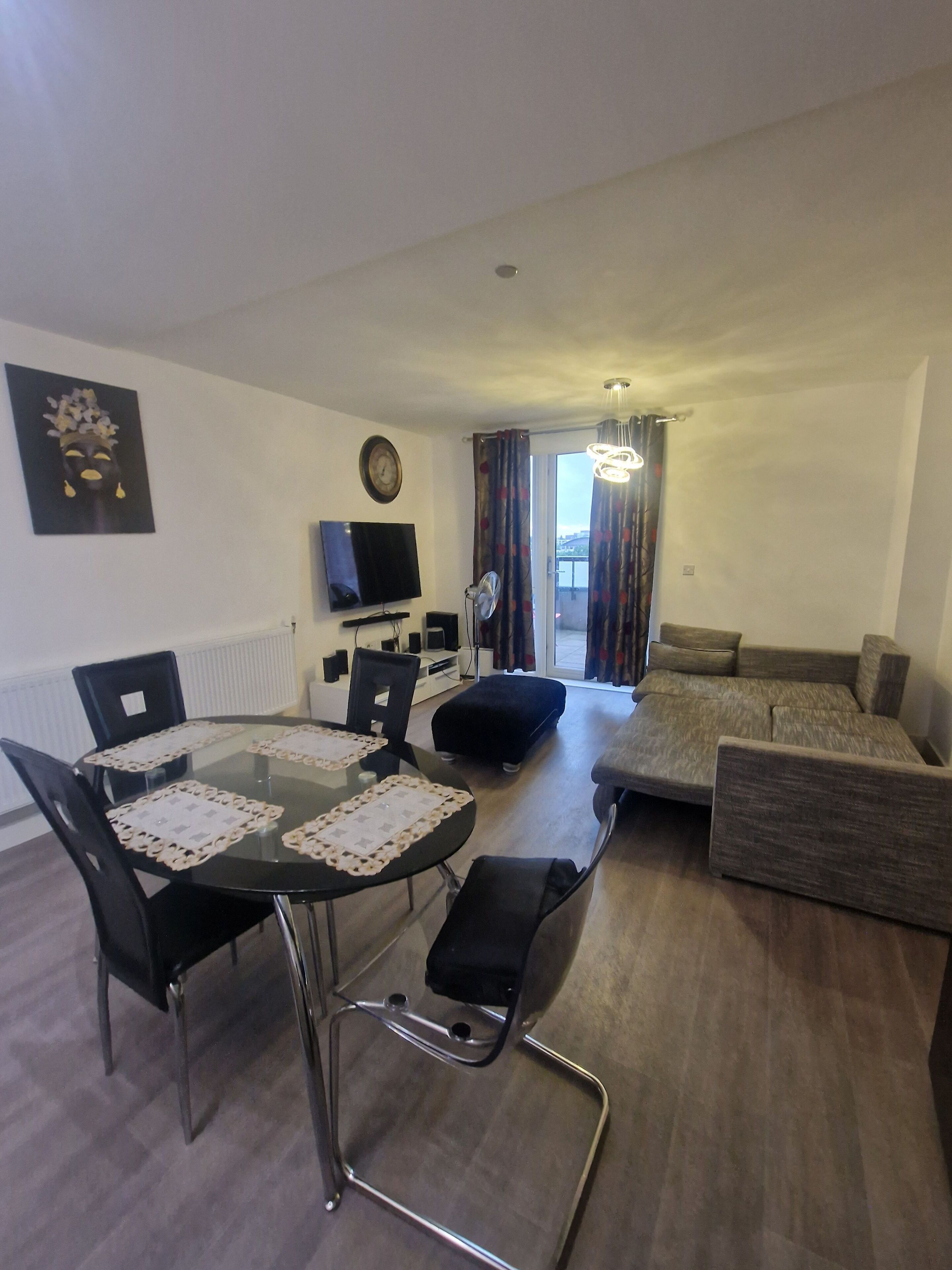 Apartamento, 1 habitación, accesible para personas con discapacidad, balcón | Sala de estar