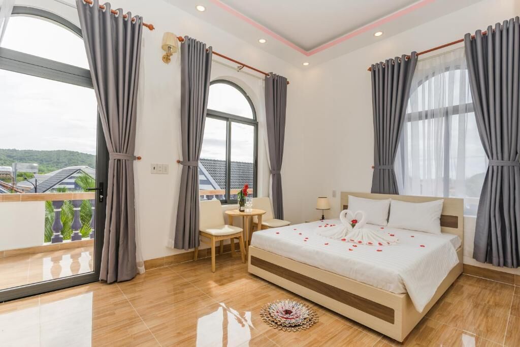 Standard Double Room, Balcony, Pool View | Blackout curtains, soundproofing