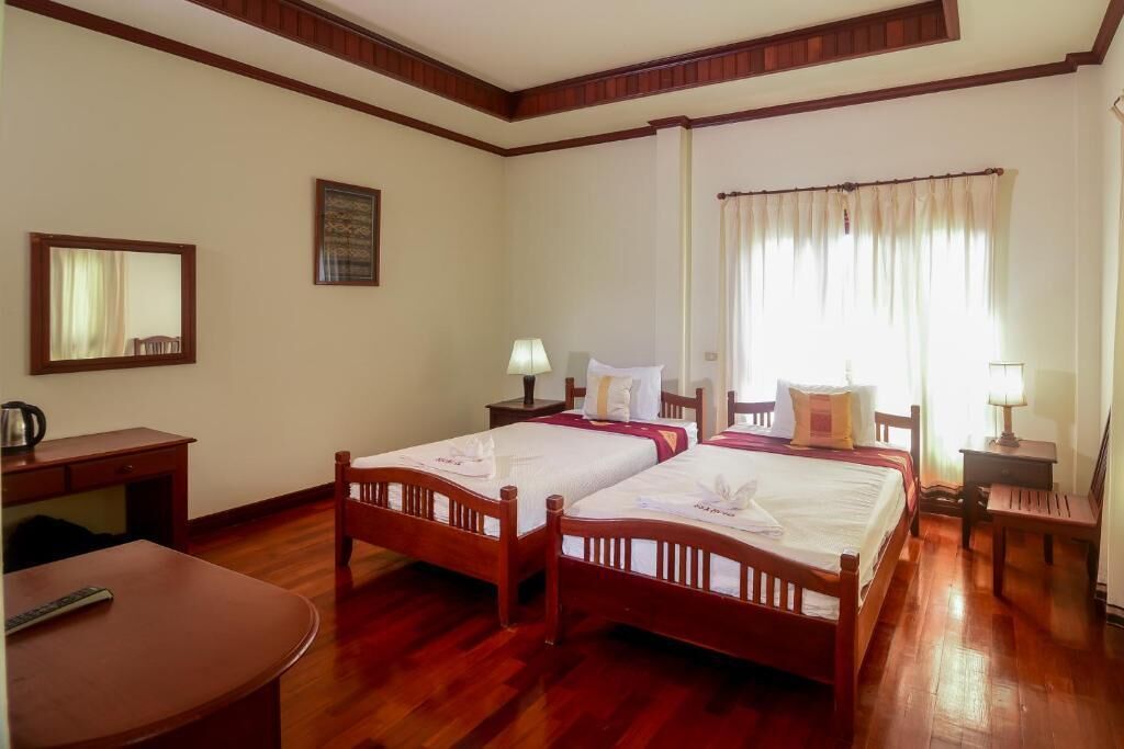 Standard Twin Room, Balcony, Garden View | In-room safe, iron/ironing board, free WiFi