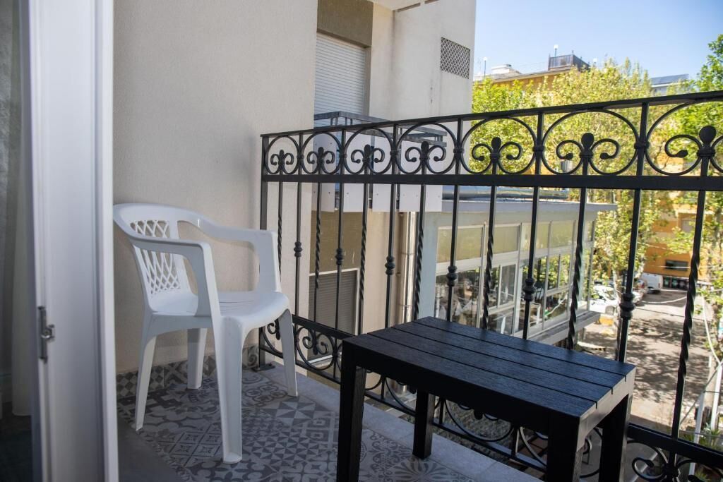 Chambre Deluxe, balcon | Enceinte de l’hébergement