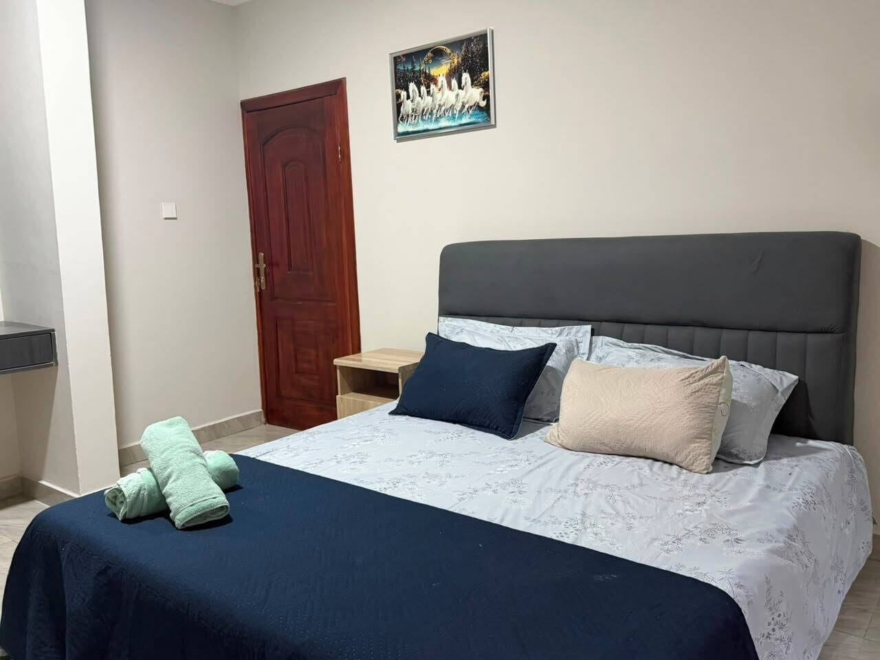 Soundproofing, iron/ironing board, WiFi (free)