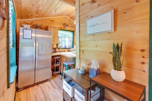 Interior - Ride-in/ride-out North Woods Cabin: On-site Trails (Lee)
