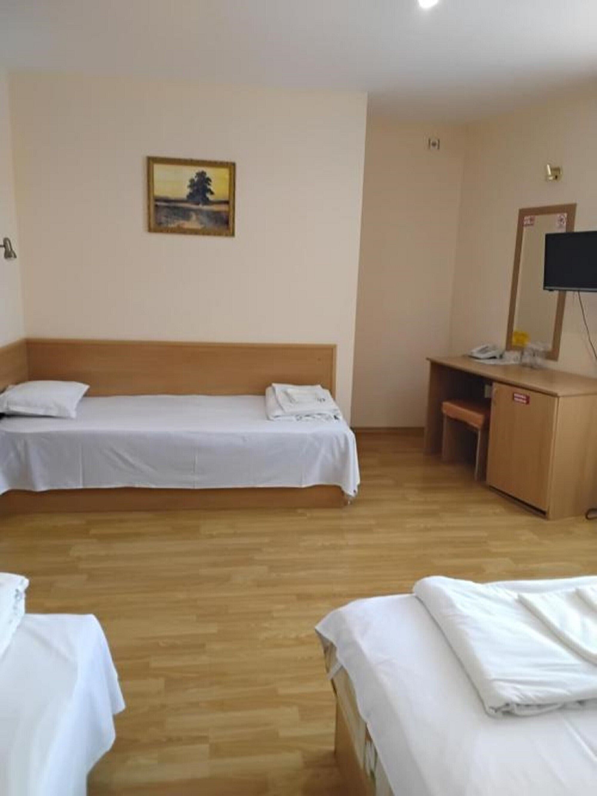 Classic Quadruple Room, City View | Desk, laptop workspace, WiFi (free)