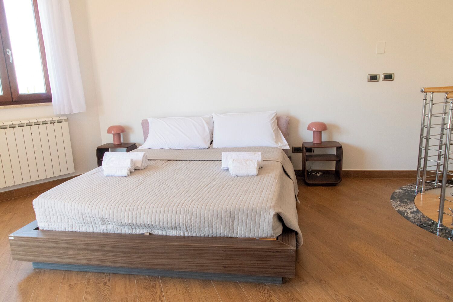 1 bedroom, iron/ironing board, travel crib, WiFi (free)
