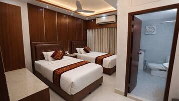 Double or Twin Room, City View | Blackout curtains, free WiFi