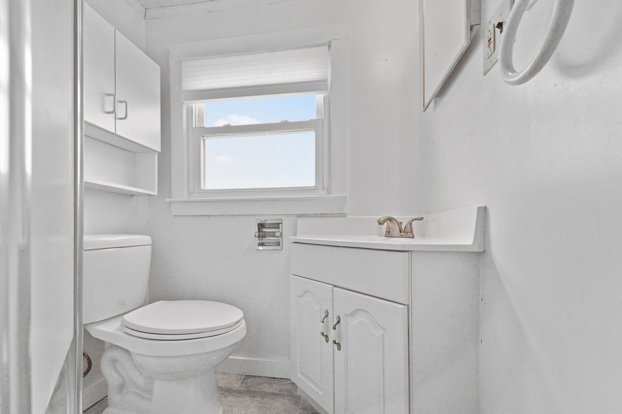 Douche, papier toilette