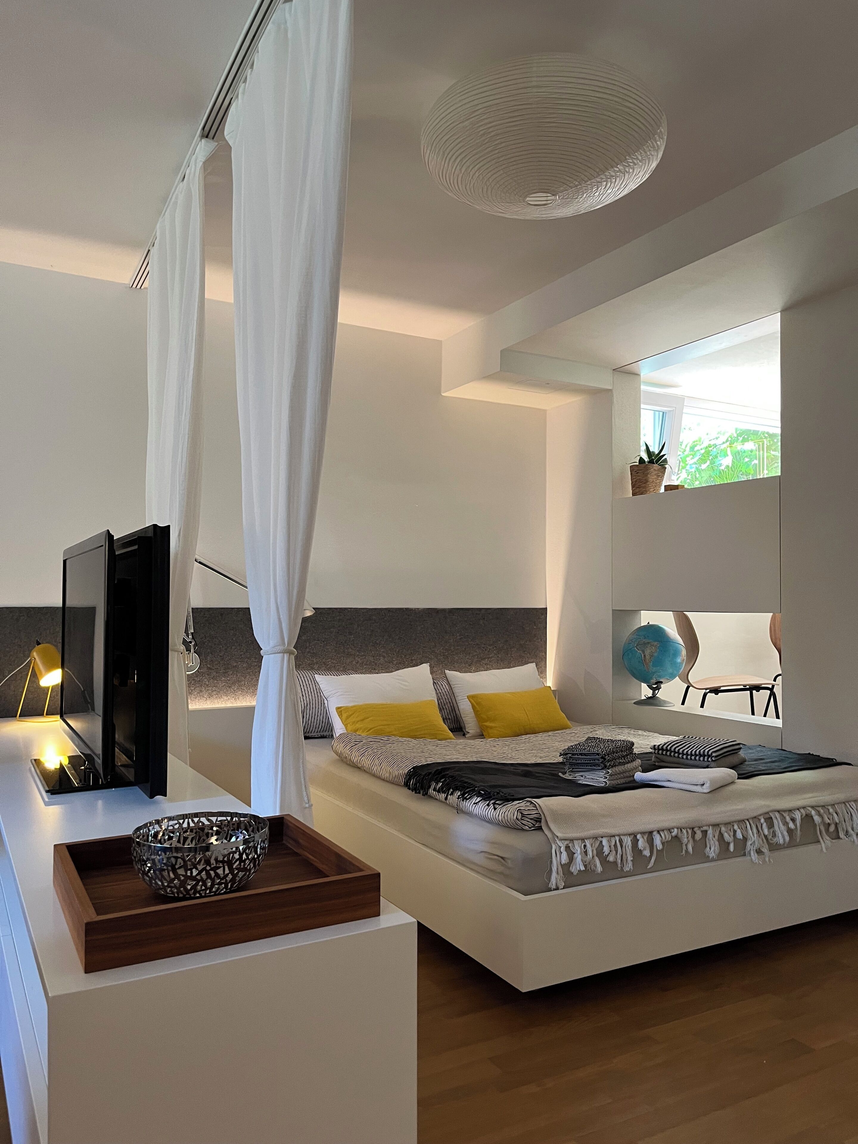 1 dormitorio, Internet, ropa de cama