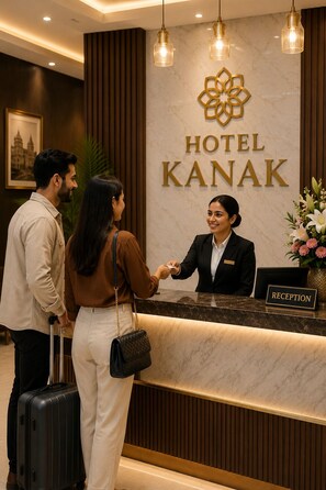 Reception - Hotel Kanak (Ganganagar)