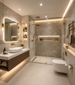 Articles de toilette gratuits, sèche-cheveux, serviettes fournies, savon