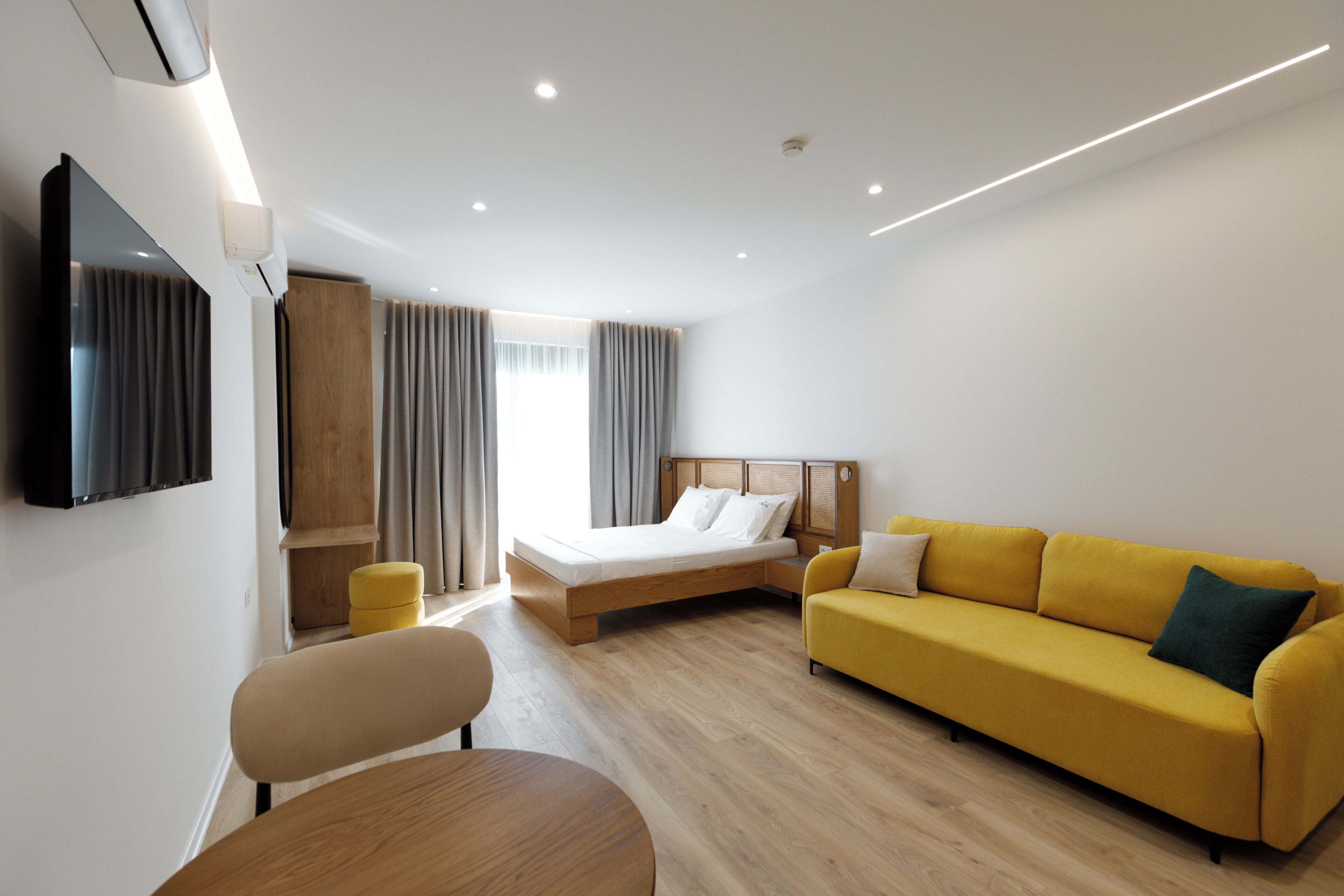 Suite Deluxe, vista mare | Wi-Fi gratuito, lenzuola