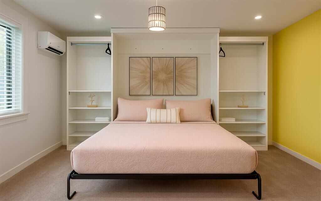 Quarto casal luxo, somente para homens, varanda, vista para o jardim | Frigobar (abastecido com itens grátis), escrivaninha