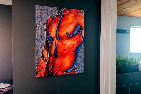 Deluxe Studio Suite, Men only, Patio, Pool View | Interior