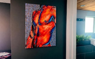 Deluxe Studio Suite, Men only, Patio, Pool View | Interior