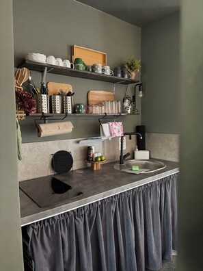 Private kitchen - Tiny House - Đulbašća, FREE PARKING (Sarajevo)