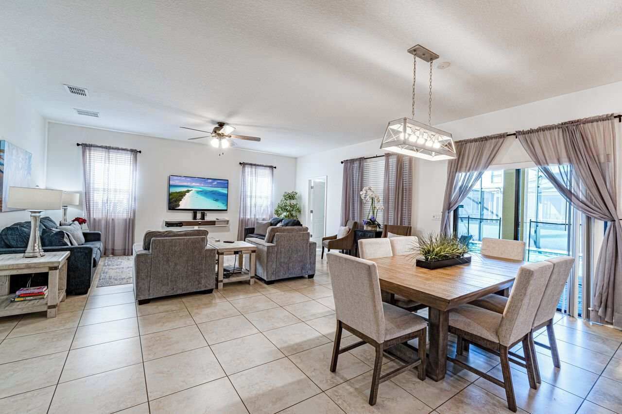 6bedroom Luxury Pool Villa Near Disney & Free Resort - Davenport