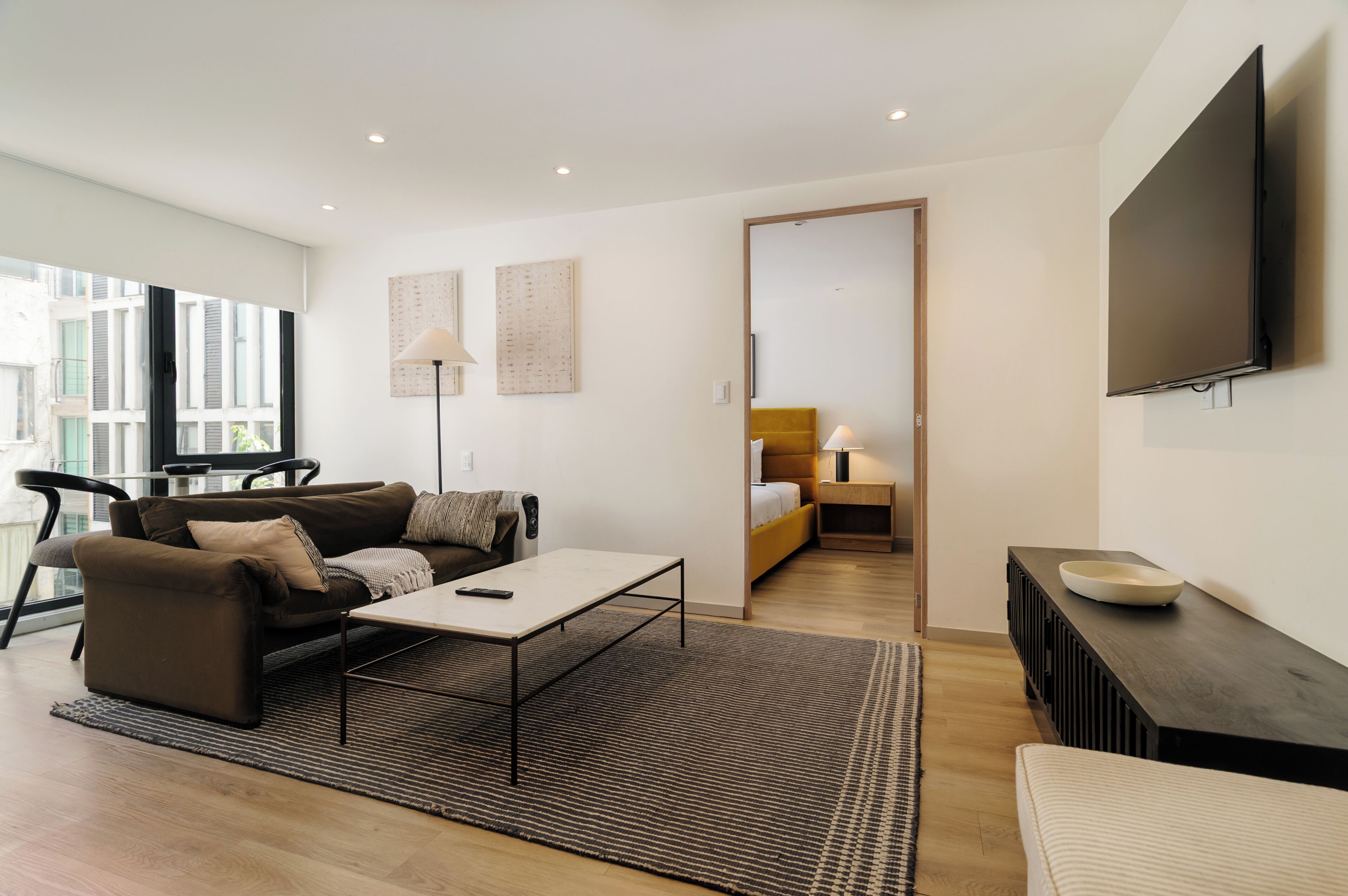 Appartamento, 1 camera da letto | Soggiorno | Smart TV 43 pollici con canali digitali, pavimenti riscaldati